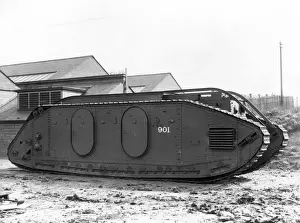 Nickname Prints: British Mark IX or supply tank, WW1