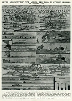 Loss Gallery: British merchant ship war losses by G. H. Davis