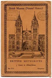 British Meteorites, postcard set