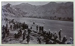 British Military Campaign to Tibet - polo at Gyantse