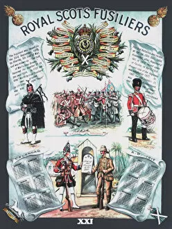 Calendar Collection: British Military Recruitment Poster of 1912