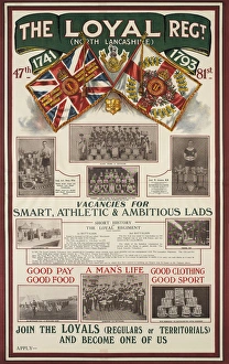 British Military Recruitment Poster - Inter-war period