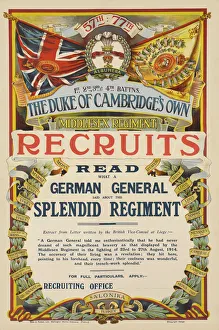 British Military Recruitment Poster - Inter-war period