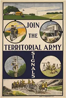 British Military Recruitment Poster - Inter-war period