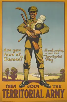 British Military Recruitment Poster - Inter-war period