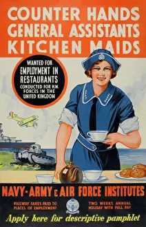 British Military Recruitment Poster - Inter-war period