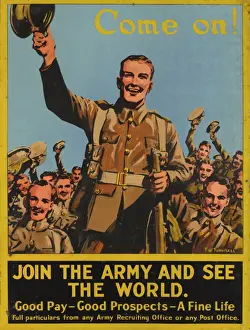 British Military Recruitment Poster - Inter-war period