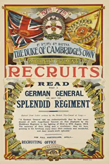 Splendid Prints: British Military Recruitment Poster - Inter-war period