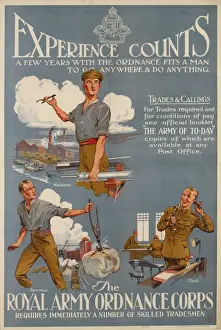 British Military Recruitment Poster - Inter-war period