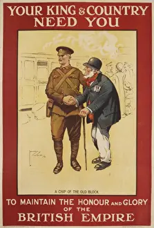 British Military Recruitment Poster, WW1