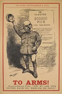 British Military Recruitment Poster, WW1
