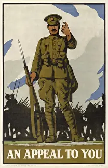British Military Recruitment Poster, WW1