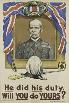 British Military Recruitment Poster, WW1