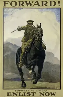 British Military Recruitment Poster, WW1