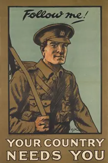 British Military Recruitment Poster, WW1