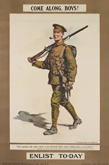 British Military Recruitment Poster, WW1