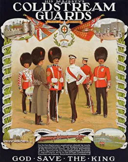 Guards Collection: British Military Recruitment Poster, WWI