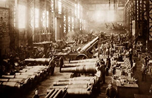 Munitions Collection: A British munitions factory during the First World War