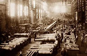 A British munitions factory during the First World War