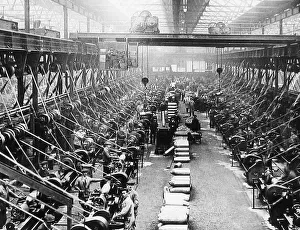 British Munitions factory during WW1