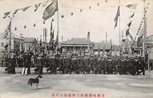 Alliance Prints: British Naval Continent in Japan - Anglo-Japanese Alliance