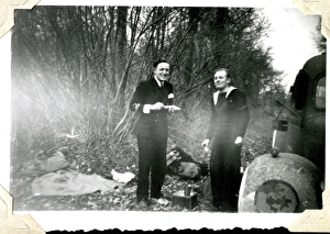 Images Dated 13th July 2016: British naval personnel returning from Brussels, WW2