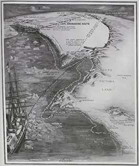 Robertson Prints: British and Norwegian bases in the South Pole