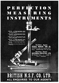 Precision Prints: British N.S.F. Precision Measuring Instruments