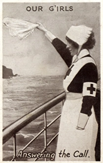 Answering Gallery: British Nurse off to the Western Front