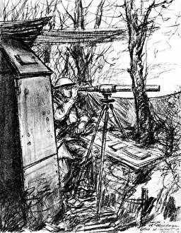 Images Dated 12th October 2004: British Observation Post; Second World War, 1940