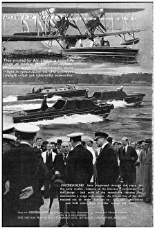 Launches Prints: British Power Boat Company Air Liaison Launches 1938