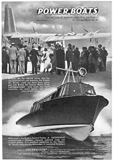 Launches Prints: British Power Boat Company - Air Liaison Motor Launches