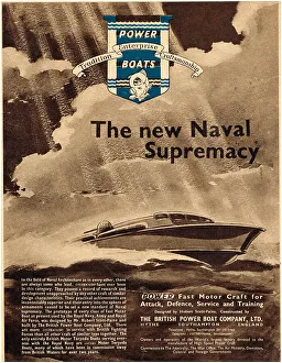 British Power Boat Company. Fast Motor Craft 1939