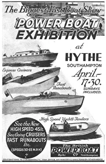 Launches Prints: British Power Boat Company General Service Launches
