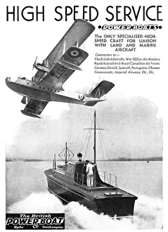 Launches Prints: British Power Boat Company General Service Launches
