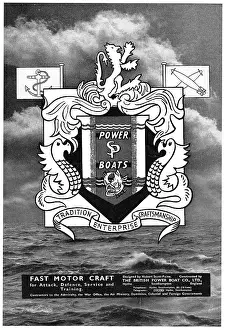 Launches Prints: British Power Boat Company General Service Launches