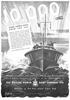 Launches Prints: British Power Boat Company General Service Launches