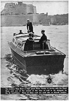 Tender Prints: British Power Boat Company General Service Motor Tender