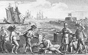 1585 Prints: BRITISH PRISONERS