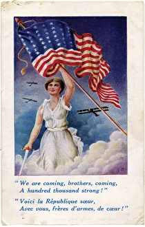 British propaganda for the American entry into the war