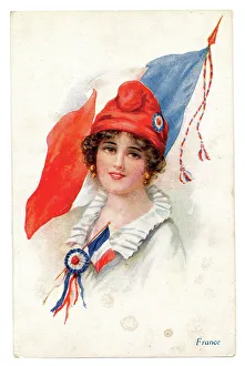 Tricolor Prints: British propaganda for France