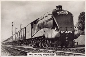 Images Dated 24th March 2016: British Railways - The Flying Scotsman - Bittern Class
