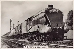 Rails Prints: British Railways - The Flying Scotsman - Bittern Class
