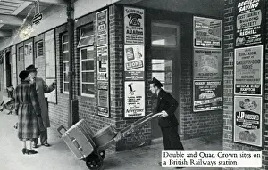 Quad Prints: British Railways Poster Site Advertising Card