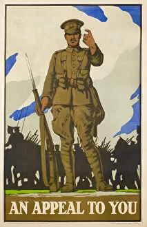 Khaki Collection: British recruitment poster, An Appeal To You, WW1