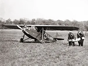 Pre War Prints: British Red Cross Society, Air ambulance, Lancashire, 1933