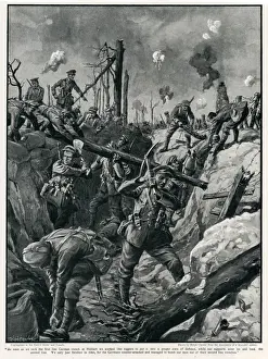 Hard Prints: British refashioning a German trench, WW1