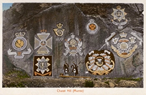 British regimental crest -Cherat Hills, Pakistan British regimental crest -Cherat Hills, Pakistan