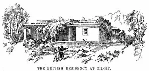 Images Dated 2nd August 2016: The British residency at Gilgit, 1892