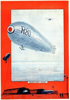 Rigid Prints: British Rigid Airship R80